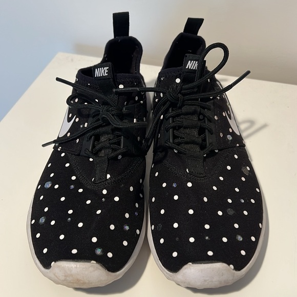 Polka Dot Bedazzled Nike Sneakers - Picture 3 of 7